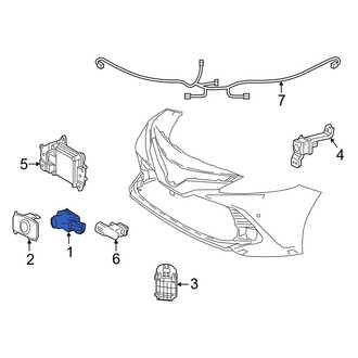 Toyota OE - Front Center Parking Aid Sensor