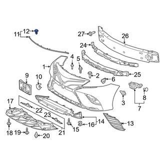Toyota OE - Hood Seal Clip