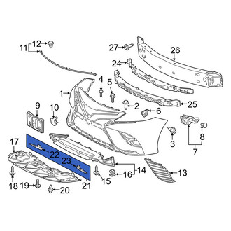 Toyota OE - Front Fender Liner Extension