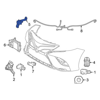 Toyota OE - Front Park Assist Camera