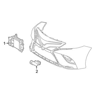 Toyota OE - Front Bumper & Grille - Electrical Components (TRD)