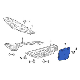 Toyota OE - Front Right Radiator Support Splash Shield