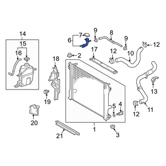 Toyota OE - Engine Coolant Filler Neck