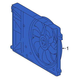 Toyota OE - Engine Cooling Fan Assembly