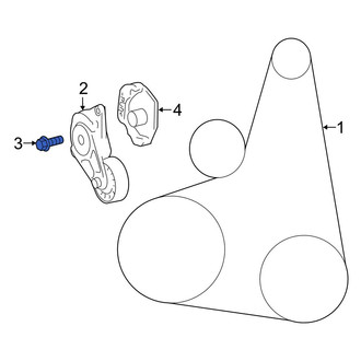 Toyota OE - Belt Tensioner Bolt