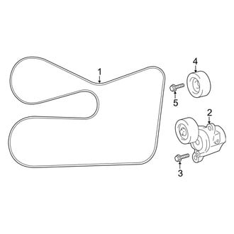Toyota OE - Cooling - Belts & Pulleys (3.5L)