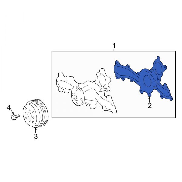 Engine Water Pump Gasket