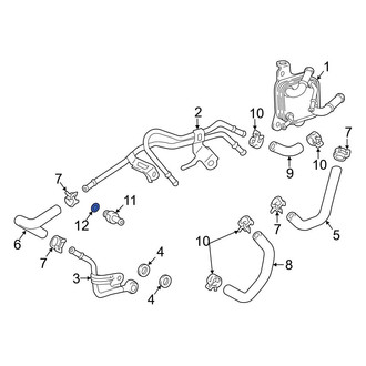 Toyota OE - Automatic Transmission Oil Cooler Hose O-Ring