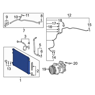 Toyota OE - A/C Condenser