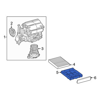 Toyota OE - Cabin Air Filter Case