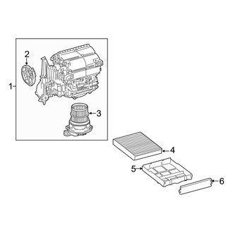 Toyota OE - Air Conditioner & Heater - Blower Motor & Fan (USA Built)