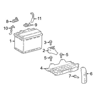Toyota OE - Electrical - Battery (USA Built)