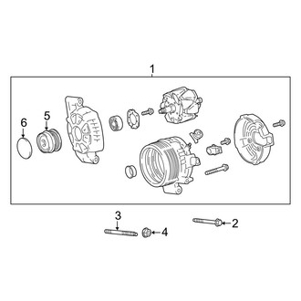 Toyota OE - Electrical - Alternator (2.5L)
