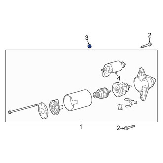 Toyota OE - Brake Master Cylinder Reservoir Nut