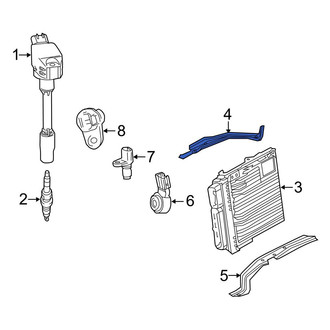 Toyota OE - Upper Engine Control Module (ECM) Bracket