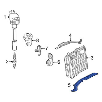 Toyota OE - Lower Engine Control Module (ECM) Bracket