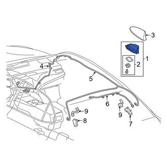 Toyota OE - Mobile Phone Antenna