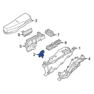Toyota OE - Center Fuse and Relay Center Cover