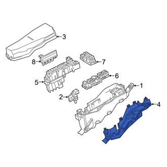 Toyota OE - Lower Fuse and Relay Center Cover