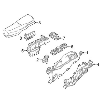 Toyota OE - Electrical - Fuse & Relay (Driver Side Engine Compartment)