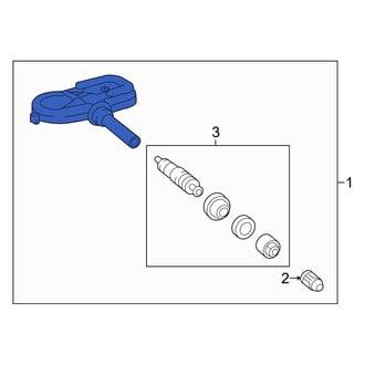 Toyota OE - Tire Pressure Monitoring System (TPMS) Sensor