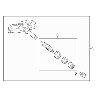 Toyota OE - Electrical - Tire Pressure Monitor Components