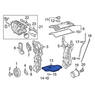 Toyota OE - Engine Oil Pan