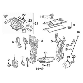 Toyota OE - Engine / Transaxle - Engine Parts (Japan Built), (2.5L)