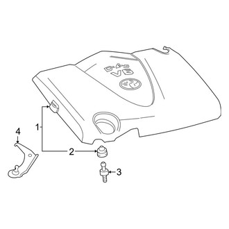 Toyota OE - Engine / Transaxle - Engine Appearance Cover (3.5L)