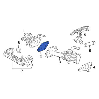 Toyota OE - Exhaust Gas Recirculation (EGR) Tube Gasket