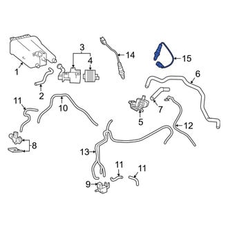 Toyota OE - Rear Left Oxygen Sensor