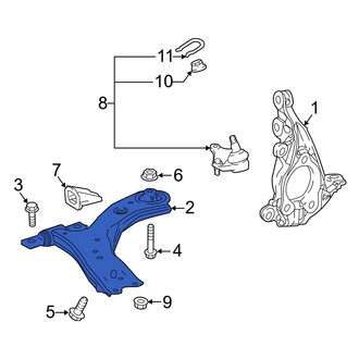 Toyota OE - Front Right Suspension Control Arm