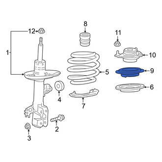 Toyota OE - Front Suspension Strut Bearing