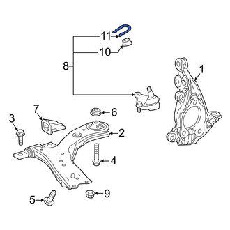 Toyota OE - Front Suspension Ball Joint Lock Pin
