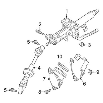 Toyota OE - Steering Column Assembly (Japan Built), (Gas)