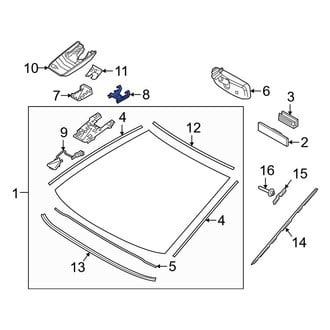 Toyota OE - Lane Departure System Camera Bracket