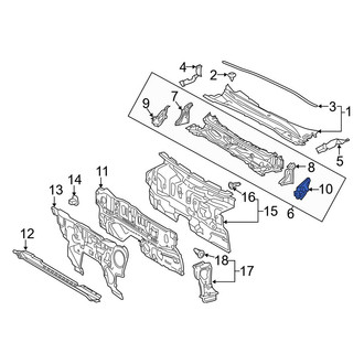 Toyota OE - Front Left Cowl Side Panel
