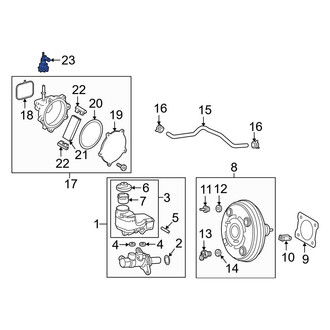 Toyota OE - Brake Vacuum Hose Connector