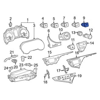 Toyota OE - Fuel Filler Door Switch