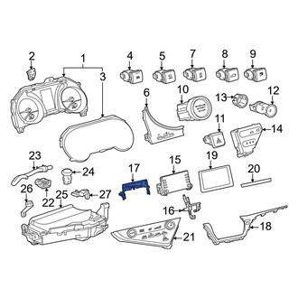 Toyota OE - Center GPS Navigation System Bracket