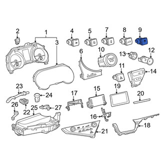 Toyota OE - Fuel Filler Door Switch
