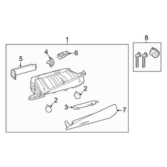 Toyota OE - Instrument Panel - Glove Box (Japan Built)