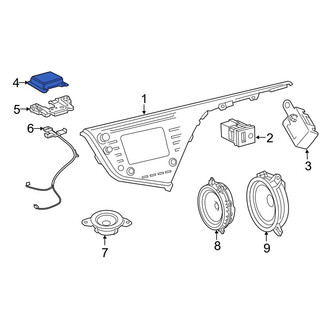 Toyota OE - GPS Navigation System Antenna