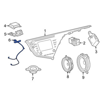 Toyota OE - GPS Navigation System Antenna Cable