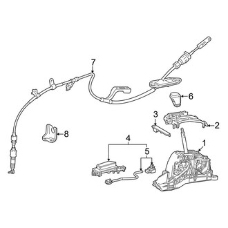 Toyota OE - Center Console (USA Built, Shifter Assembly), (Automatic Tr)