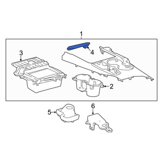 Toyota OE - Console Trim Panel