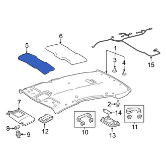 Toyota OE - Roof Insulator