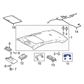 Toyota OE - Rear Right Interior Grab Bar