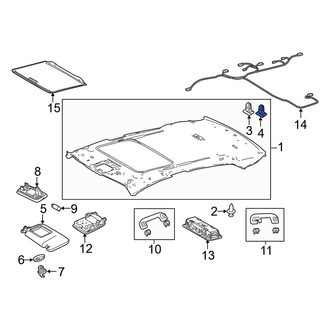 Toyota OE - Headliner Clip