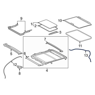 Toyota OE - Rear Sunroof Drain Hose